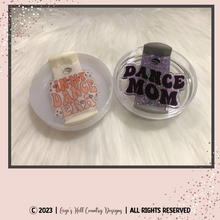 Load image into Gallery viewer, Dance Themed Stanley Topper / Cup Charm / Straw Topper
