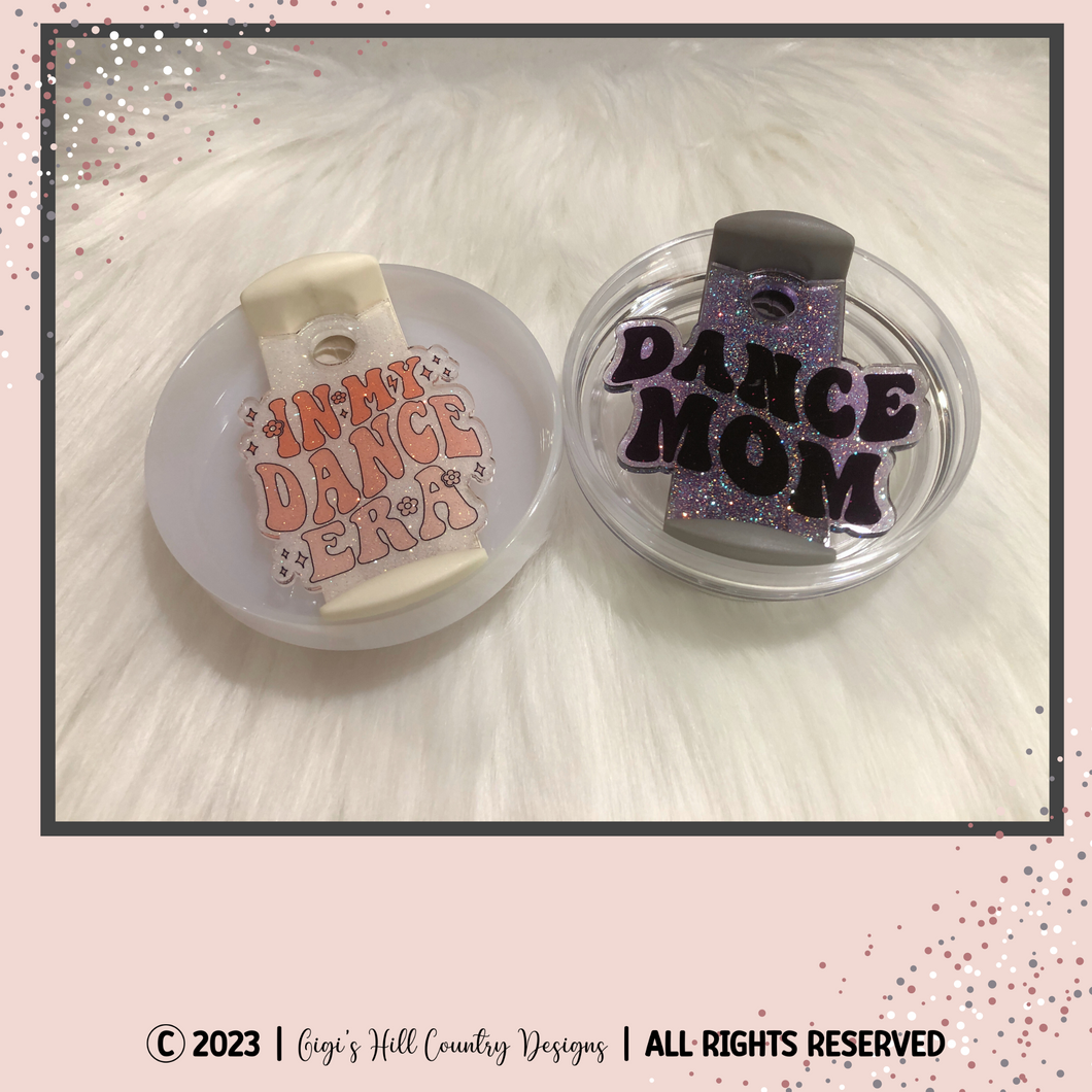 Dance Themed Stanley Topper / Cup Charm / Straw Topper