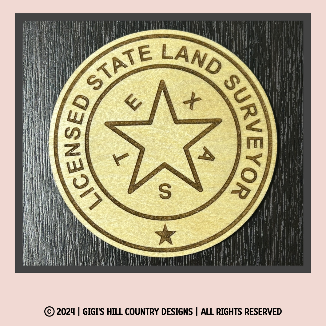 State of TEXAS LSLS Seal Wall Decor