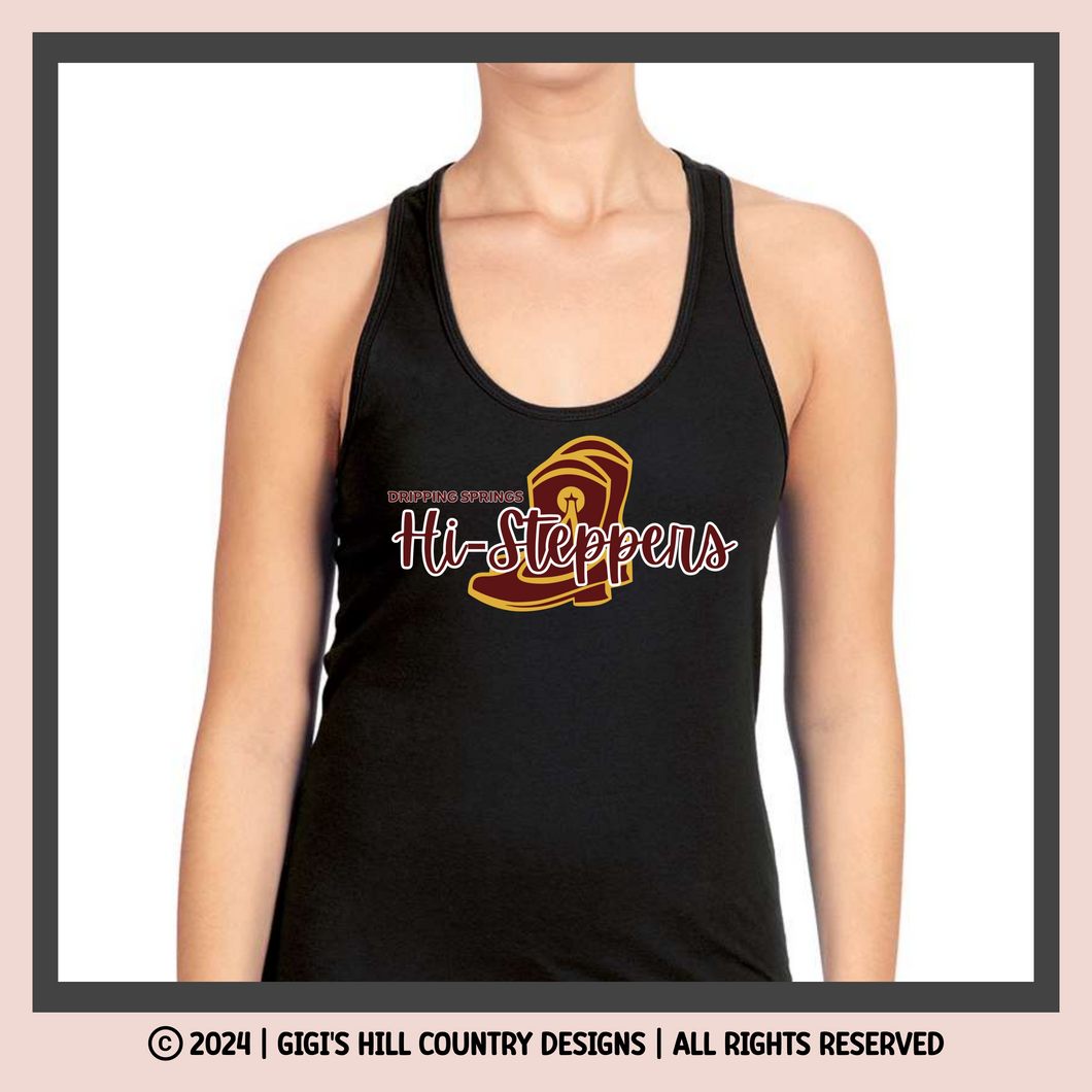 Dripping Springs Hi-Steppers Ladies Tank Top