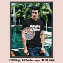 Load image into Gallery viewer, CUSTOM Zip Code License Plate Graphic Tee
