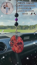 Load and play video in Gallery viewer, Hairdresser Beaded Rear View Mirror Dangle Decor
